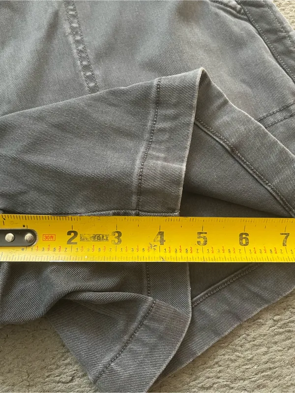 SPANX Gray Utility Bermuda Shorts - Image 6