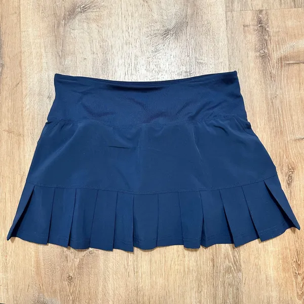 BOLLE | Women's Live Lucky Leto Navy Blue Athletic Tennis Golf Skort‎ Skirt, M - Image 2