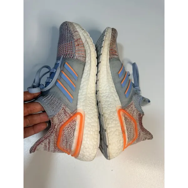 Adidas Ultraboost Women's Running Shoes Sneakers Coral Glow Blue Size 8 - Image 5