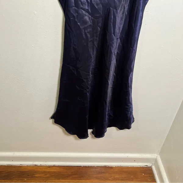 Women's Slip Dress‎ Navy Blue Sleeveless Navy Blue Spaghetti Strap A-Line Adjust - Image 8