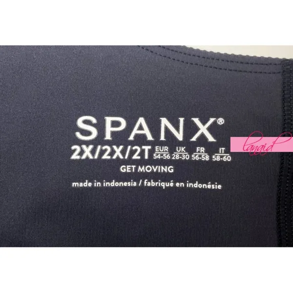 Spanx Get Moving Easy Access Ribbed Straight Dress Dark Storm Stretchy Skort 2X - Image 10