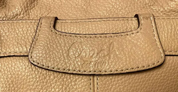 Large Coach Tote Satchel Handbag tan Leather No: K0878-18164 leather - Image 2