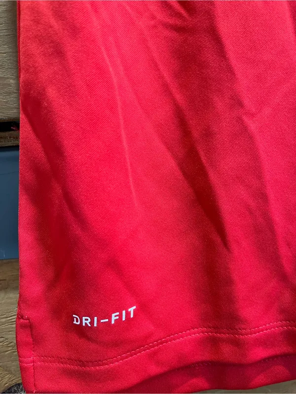 Nike Golf Women’s Red Sleeveless Dri-FIT Polo Top - Image 3