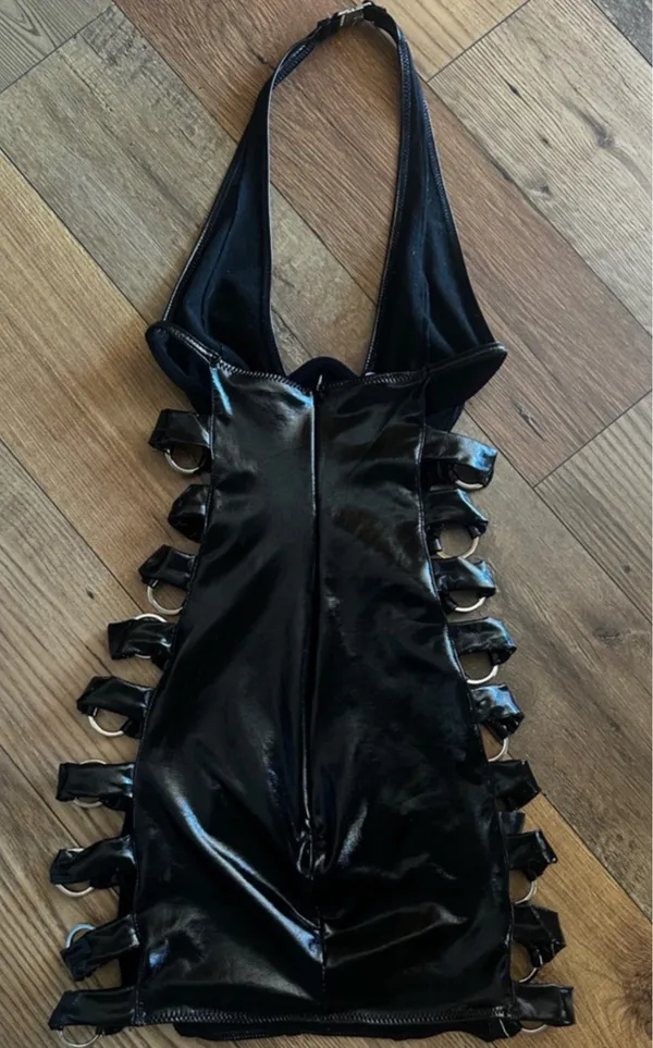 Outcast Clothing Amelie Mini Dress Black - Image 6