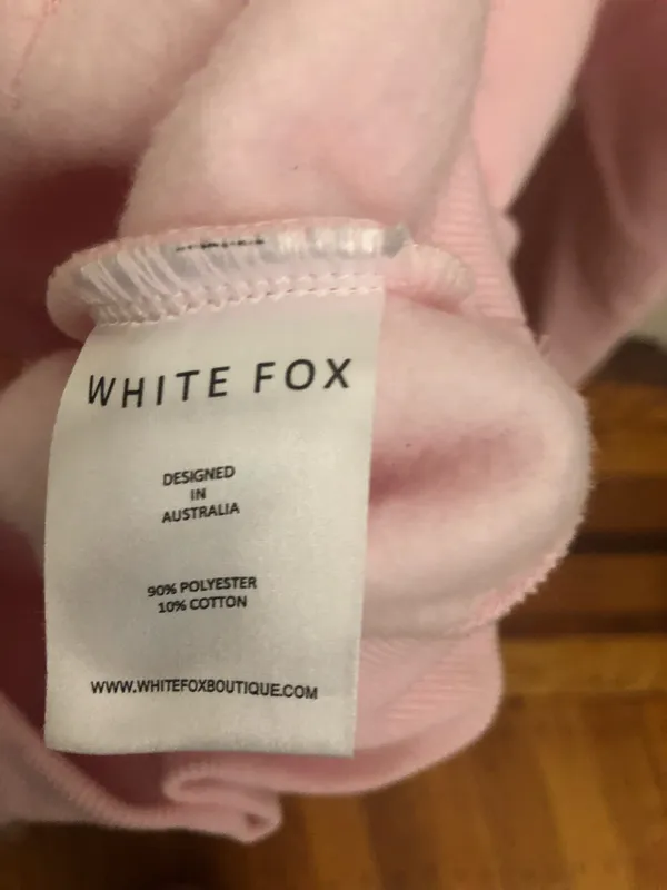White Fox Hoodie - Image 7