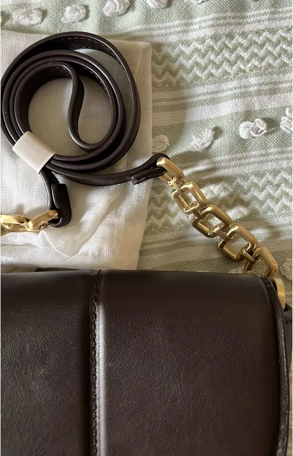 ZARA Leather Purse Crossbody - Image 9