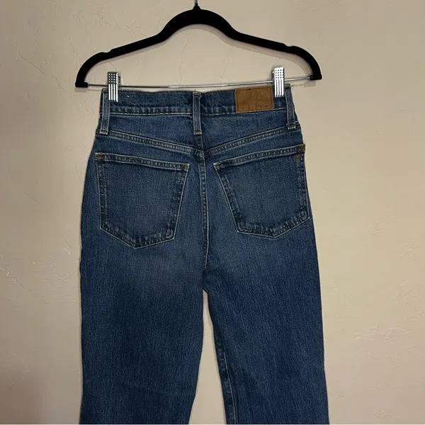 Madewell The Perfect Vintage High Rise Straight‎ Denim Jeans - Image 12