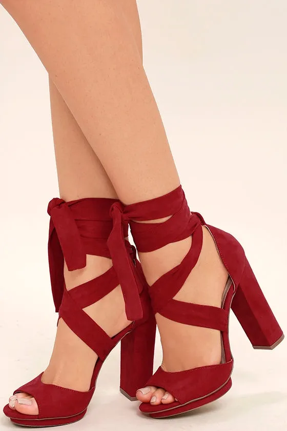 Lulus Red Heels - Image 5