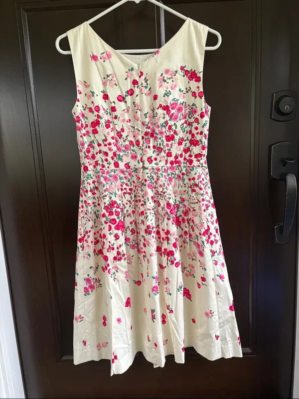 NWT Talbots RSVP Collection Rose Garden Fit & Flare Dress 2 Petite Retail $169 - Image 9