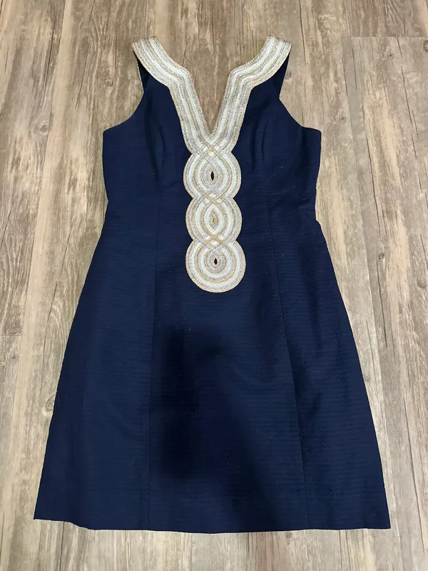 Lilly Pulitzer Navy Valli Shift Dress - Image 2