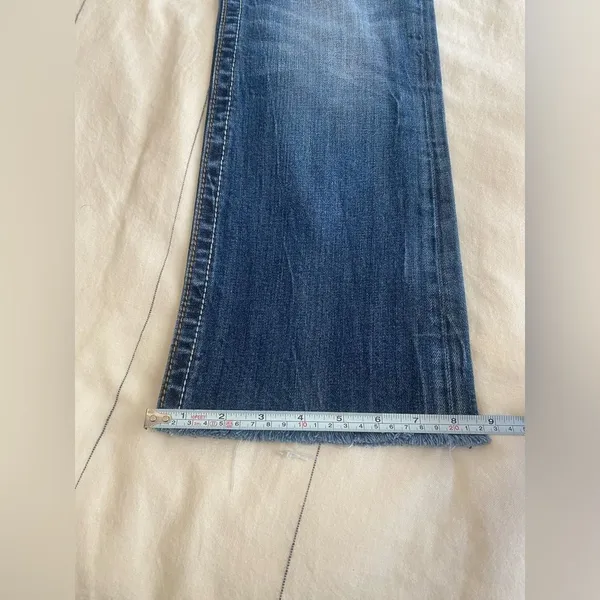 Miss Me JW5307B7 Low Rise Bootcut Jeans Y2K Western Rhinestone Embellished Sz 30 - Image 11