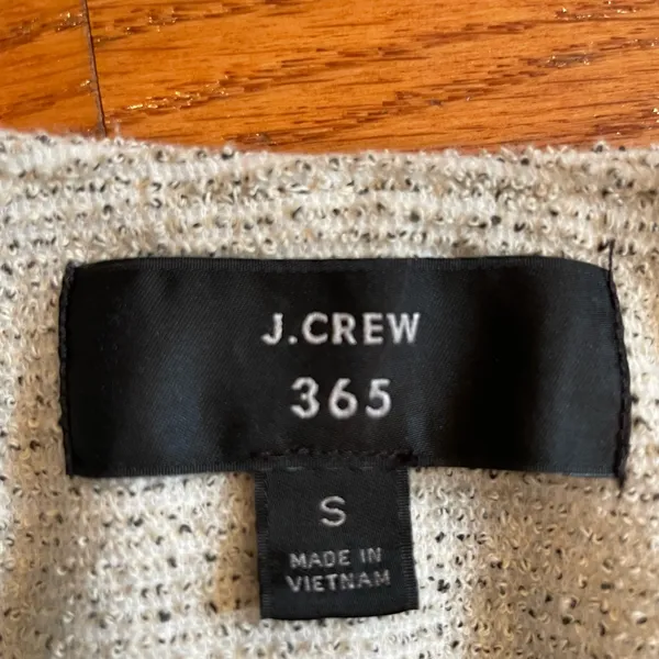 J.Crew 365 Ivory Bouclé Blazer Small Career Work Office Siren Jacket Chic - Image 6
