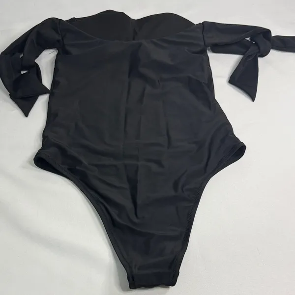 Aerie Black One Piece Swimsuit - Image 2
