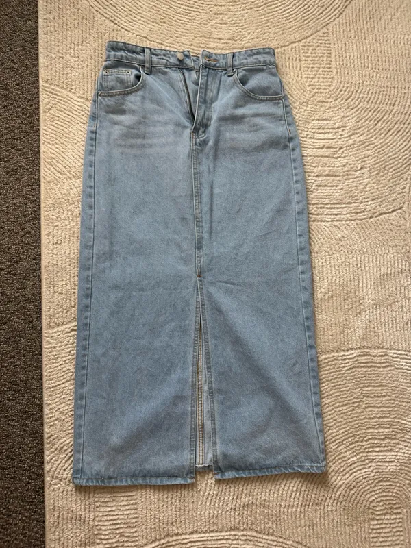 Shein Denim Maxi Skirt - Image 2