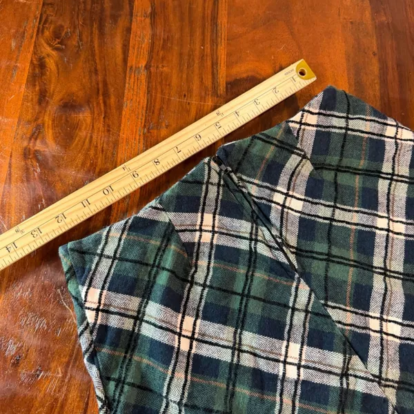 Altar'd State Green Plaid Flannel Mini Skirt Size S A-Line Side Zip G1207V080JD - Image 6