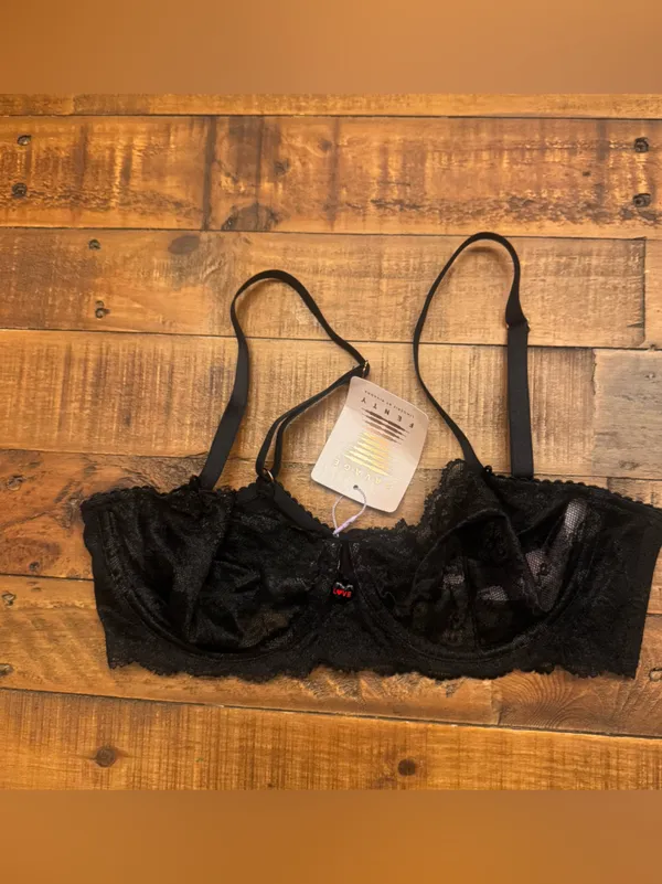SAVAGE X‎ FENTY Floral Lace Unlined Bra - Image 2