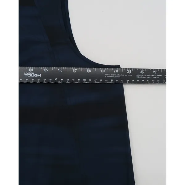 Athleta Womens Large Navy Black Striped Sleeveless Activewear Tank Top L - Image 5