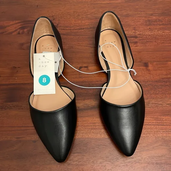 A New Day flat woman’s Black Julie Ae126 show new size 8 - Image 3