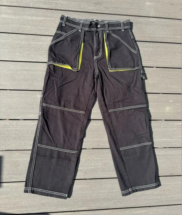 Urban Outfitters BDG maura contrast stitch carpenter jeans - Image 6
