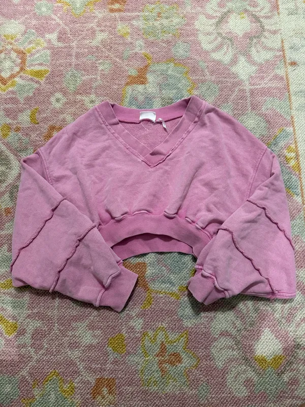 Out From Under Cropped Sweatshirt - Image 2