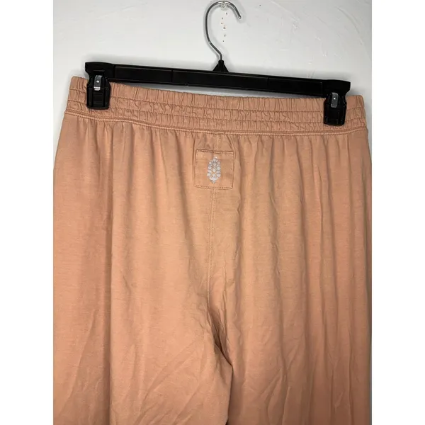 Free People Movement Slouchy Balloon Joggers Large Dusty Pink Stretchy Comfy FP - Image 4