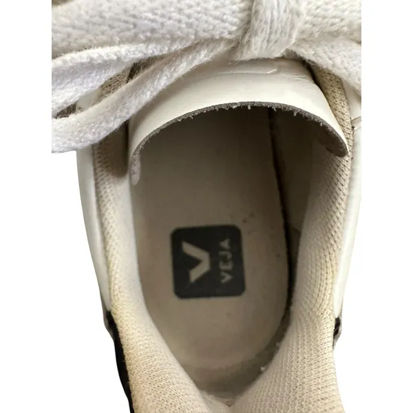 Veja V-10 Leather White Black sneaker size 5 - Image 8