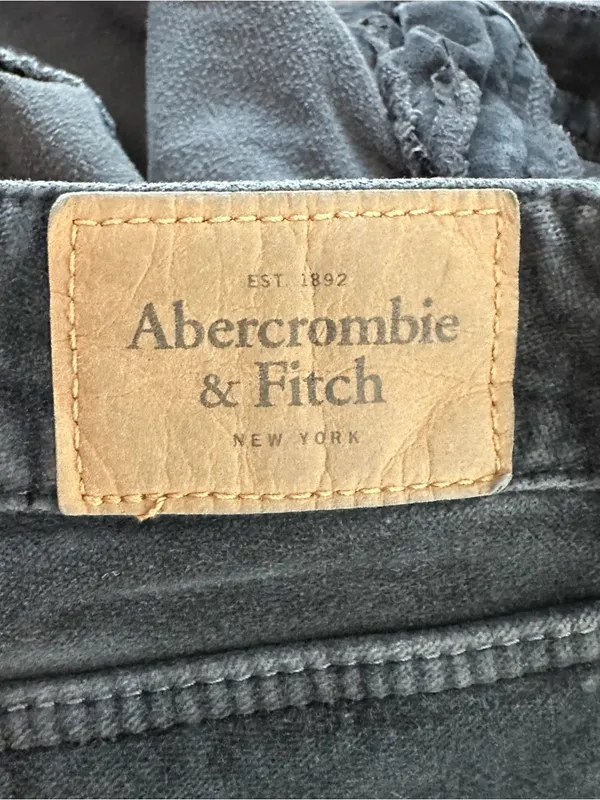 Abercrombie Women’s Size 2 W26 Black Skinny Jeans Stretch Denim - Image 5