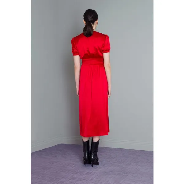 Reformation Alexea Maxi Dress Red US 2 Birthday‎ Romantic Date Night Party - Image 4