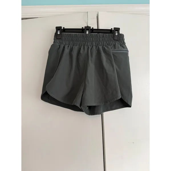 Blooming Jelly Womens Athletic‎ Running Shorts Gray Size Medium Zipper Pocket - Image 2