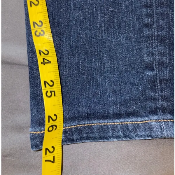 Rag & Bone High Rise Skinny Jeans Dark Indigo Blue‎ Denim Made in USA Size 28 - Image 6