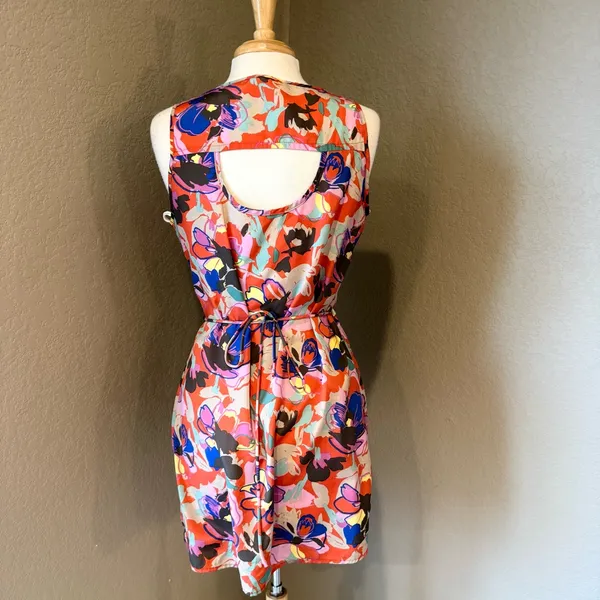 Prevett Floral Sleeveless Dress - Multicolor Medium - Image 2
