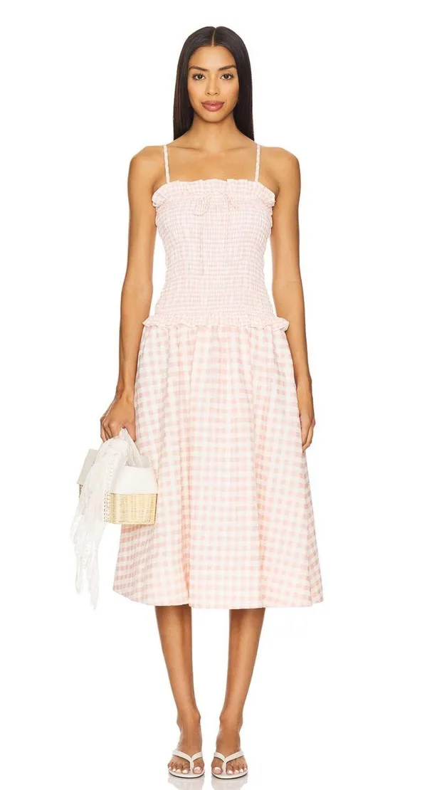 For Love & Lemons Gingham Dress - Image 3