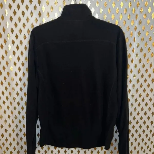 Ulta quarter zip sweater fleece black size S - Image 3