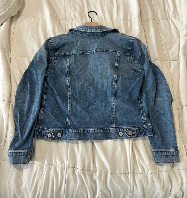 Lucky Brand Tomboy Trucker Denim Jacket - Image 3