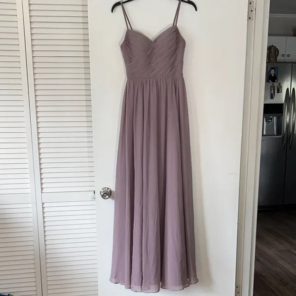 AZAZIE LISBON Dusk A-Line‎ Sweetheart Neckline Chiffon Dress formal Hoco Prom - Image 4