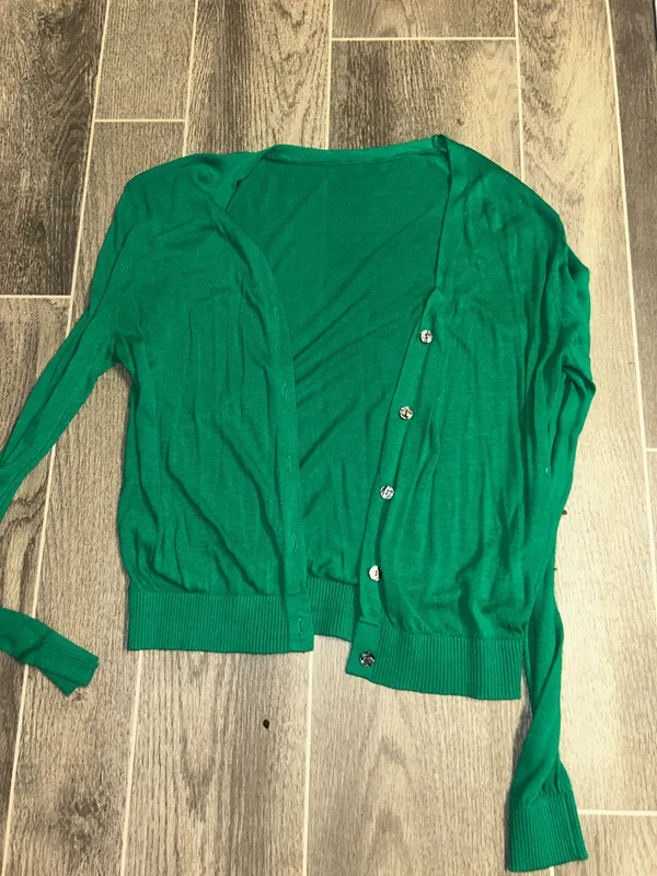 SheIn Green Cardigan - Image 3