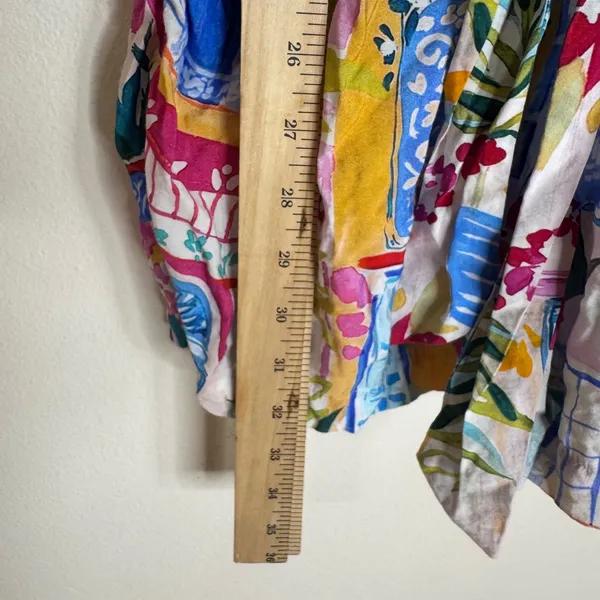 Dress Forum Women's Tropical Floral Mediterranean Print Romper Multi L - Image 8