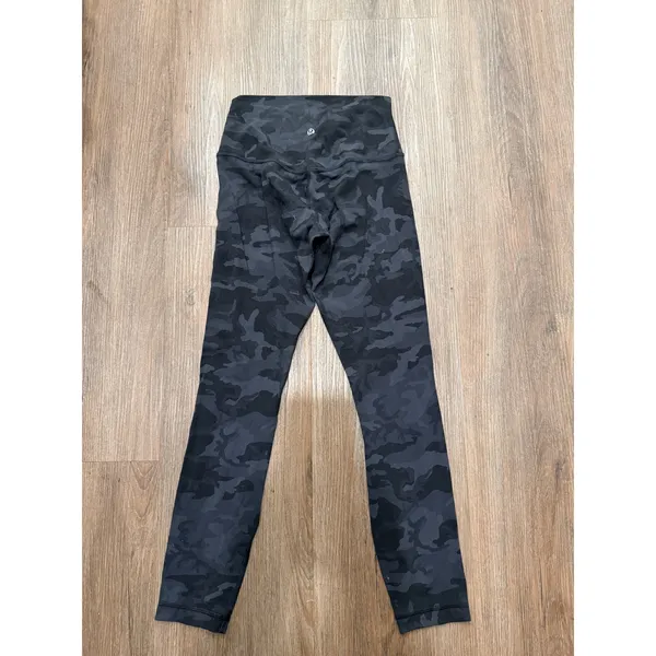 Lululemon Align High-Rise Pant 25 Heritage 365 Camo‎ Deep Coal Multi Size 4 - Image 2