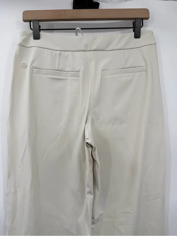 lululemon Straight-Leg Mid-Rise Luxtreme Pant Bone Medium - Image 6