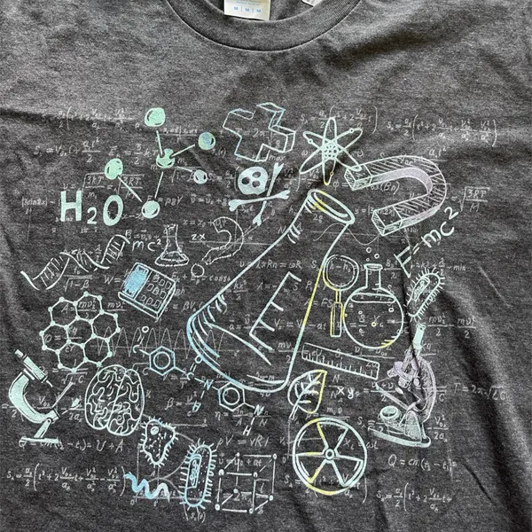 NWT Science Chemistry Themed Graphic Tee - Image 2