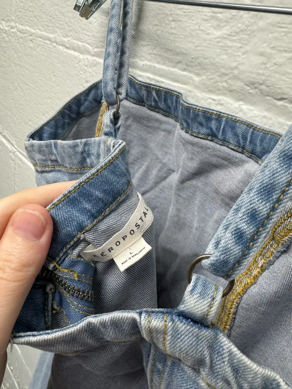 Aeropostale Denim Square-Neck Slim Dress - Image 7