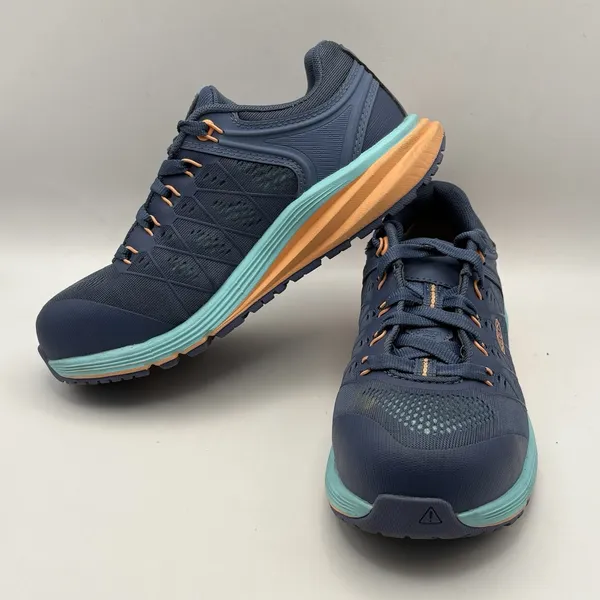 KEEN Utility Vista Energy‎ Sneakers Moonlight Blue/Cantaloupe Women's US 6 Wide - Image 5