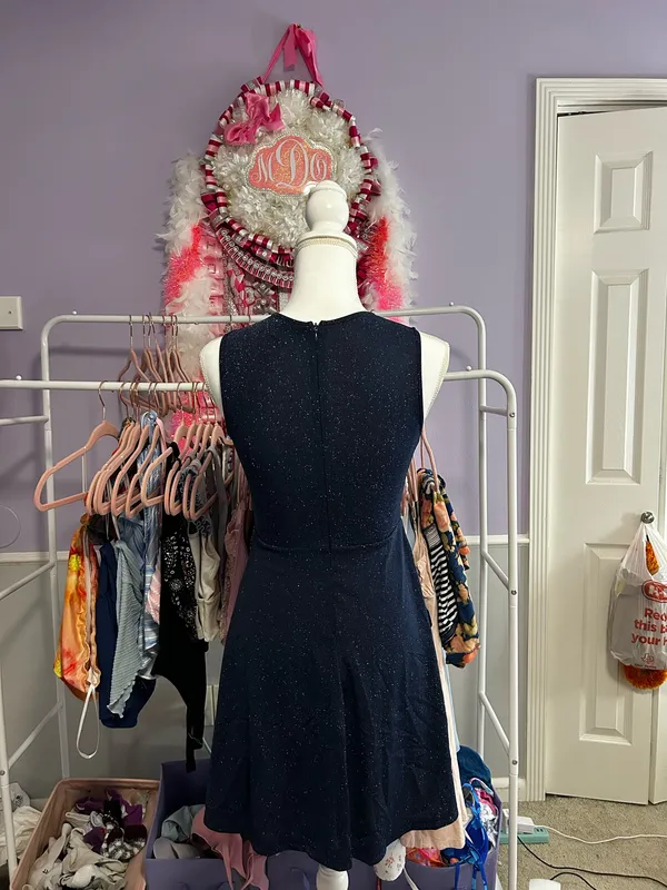 Windsor Dress Homecoming Navy - Image 2