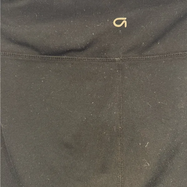 GapFit Womens Black Cropped Leggings Size Medium Activewear Yoga Pants‎ - Image 4