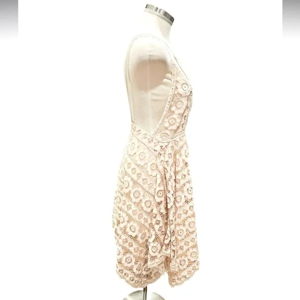 Free People Womens Just Like Honey Lace Dress Size Large - Image 7