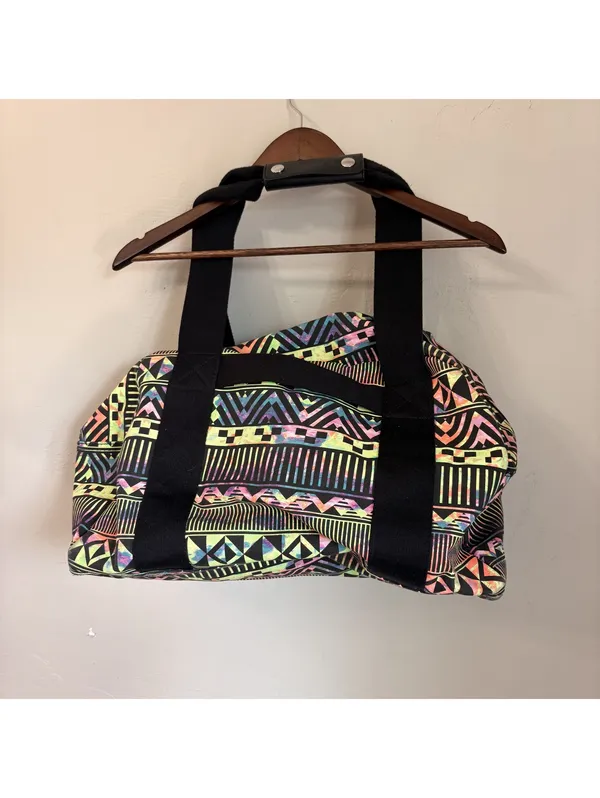 Victoria's Secret PINK Duffle Bag - Geometric Tribal Print - Image 2