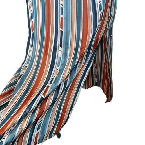 ASTR THE LABEL Multi Color Shift Dress Slits Tie Back EUC ‎ Size XS - Image 4