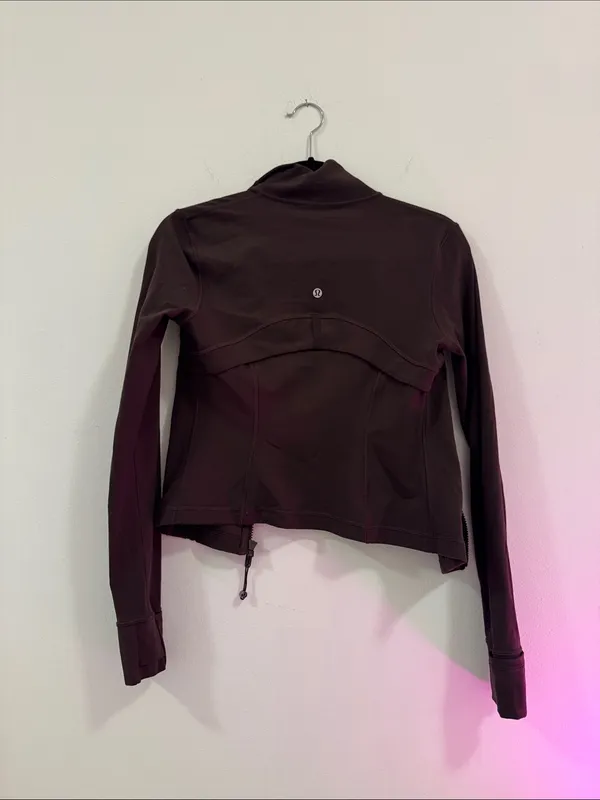 Lululemon Define Cropped Jacket Espresso - Image 5