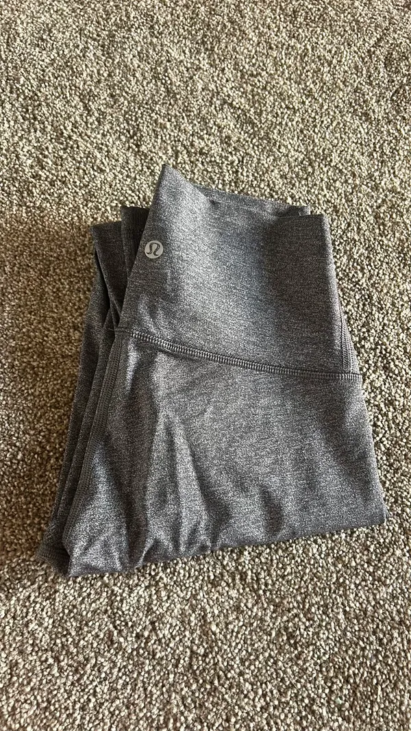 Grey Lululemon Leggings 4 - Image 4