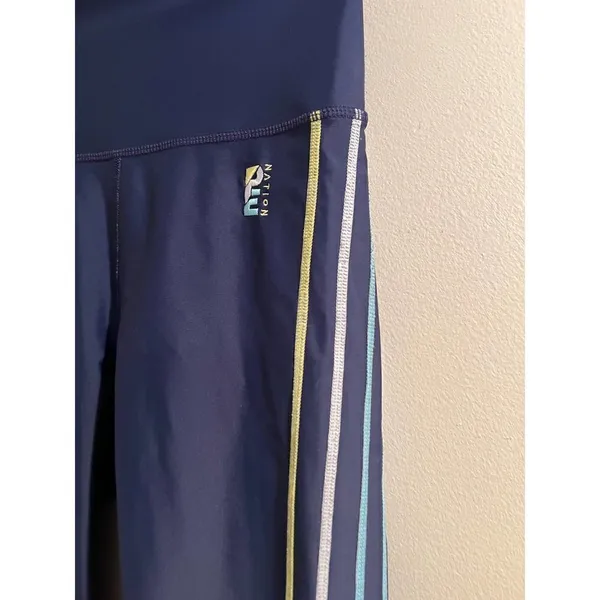 Soulcycle X PE Nation Navy Incline Leggings Sz. S - Image 4